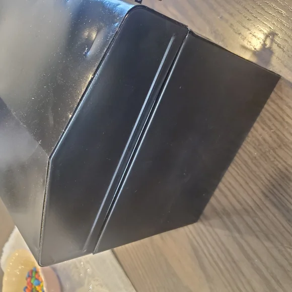 Sleek Black Metal Toolbox